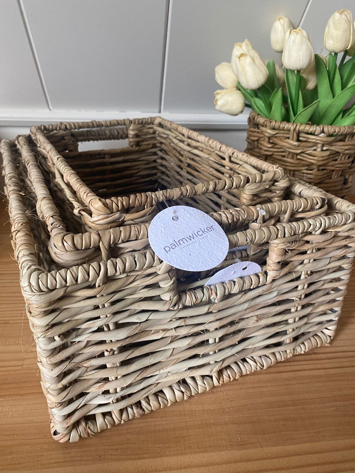 Storage Basket Set of 3 - Small, Medium & Large